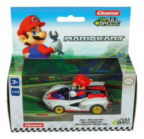 Auto Pull Back Nintendo Mario Kart 8 Escala 1:43 - Mario