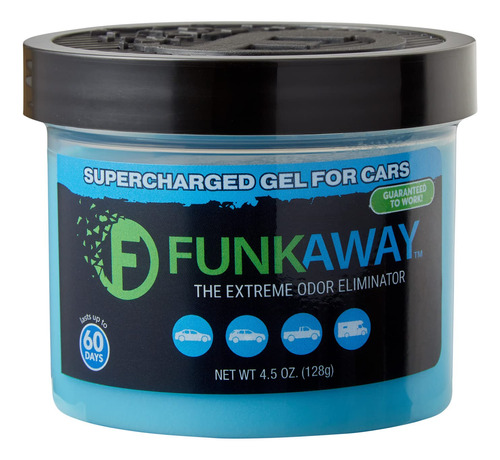 Funkaway Gel Supercargado Para Coche 4.5 Onza Eliminador Suv