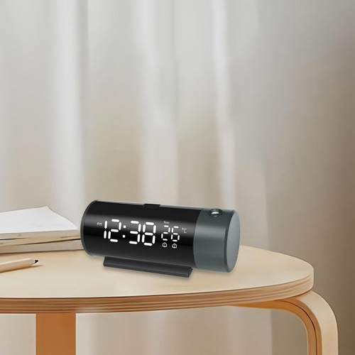 Despertador De Proyección Reloj De Mesa Digital Usb Para
