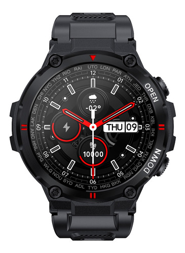 Smartwatch 1.28 Assistente Ios Lemfo Smart K22 Bt Mon