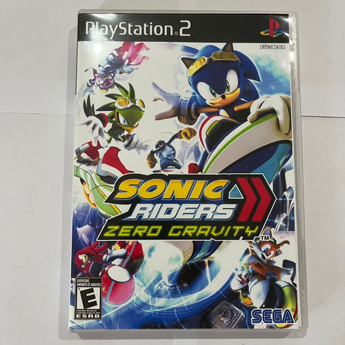 Sonic Riders: Zero Gravity Ps2 - Físico Com Capa