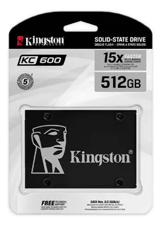 Unidad En Estado Solido Kingston Kc600, 512gb, Sata 6.0 Gbps