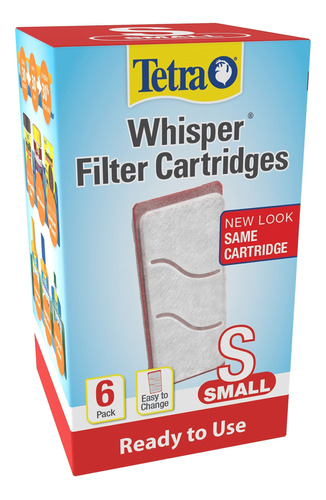 Tetra Cartuchos De Filtro Whisper 6 Unidades, Pequenos, Para