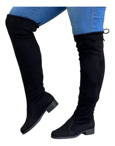 Bota cano alto ate a coxa sales