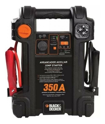 Arrancador Batería Auto Portatil 300amp B&d Js350s