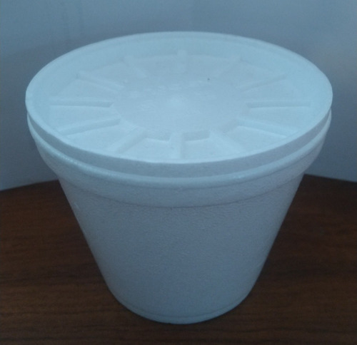 Pote Térmico Cazuelas \ Sopas De 360cc C/tapa X 25 Unidades