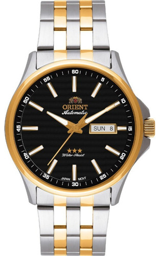 # Relógio Masculino Orient Automático 469tt043 Aço Misto