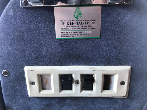 Sillon Odontologico Para Dentista (Usado)