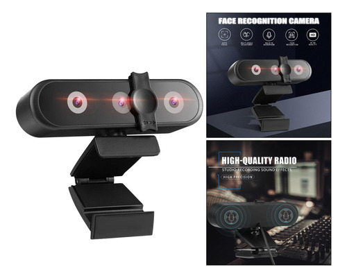 2560p Câmera Web Webcam Com Microfone Olhos Qhd 2k Usb