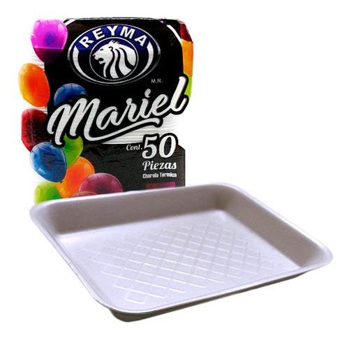 Caja Con 250 Charolas Térmicas / Charolas De 15x21 Cm