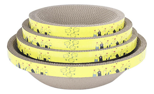 - Rascador Para Gatos En Forma De Cuenco, Protector