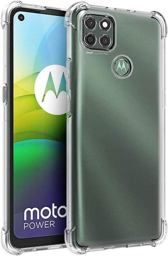 Protector Para Moto Motorola G9 Power Transparente Funda Gel