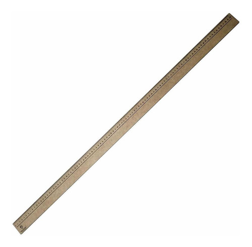 Régua 100 Cm Madeira Modelagem Estilista Corte Costura Fenix