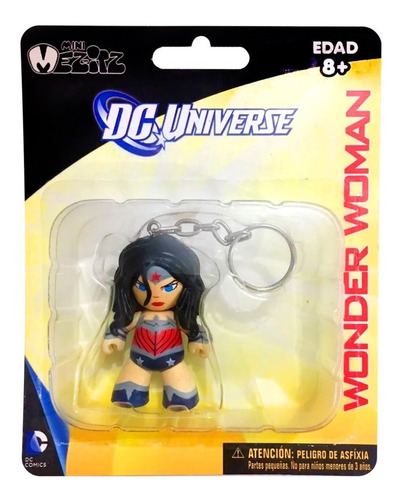 Wonder Woman Mujer Maravilla Mini Mezitz Mez-itz Llavero