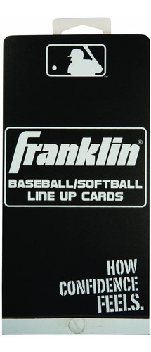 Franklin Sports Mlb Beisbol / Softbol Line Up Tarjetas