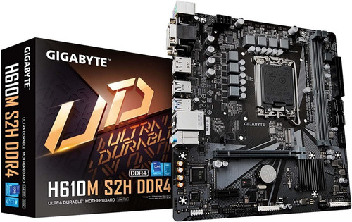 Tarjeta Madre Gigabyte H610m Intel Lga 1700 Ddr4 Nvme