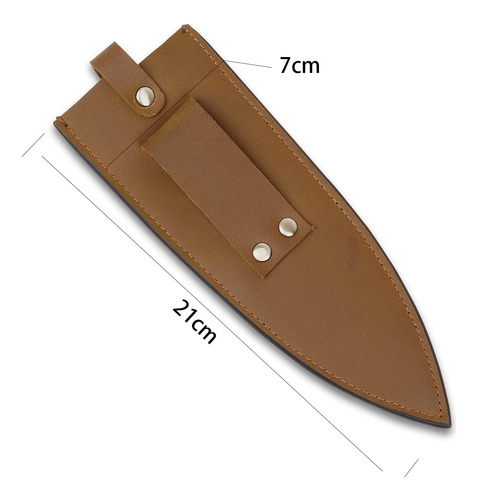 Funda De Piel De Vacuno Para Cuchillo De Chef 20 Cm