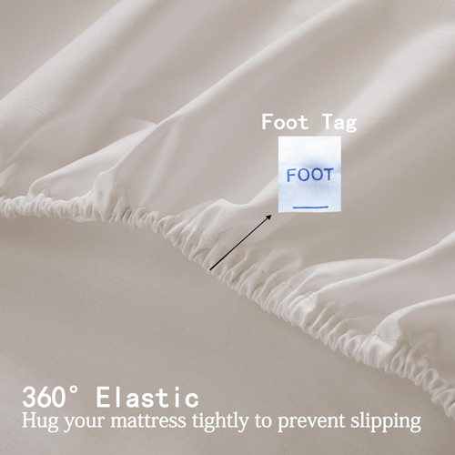 Sábana Ajustable King Size 100% Algodón Egipcio 600 Hilos,