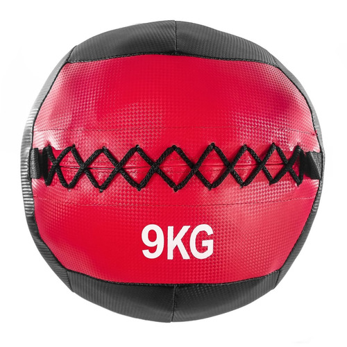 Balón Medicinal De Cuero 9 Kilos Pelota Medicine Ball 