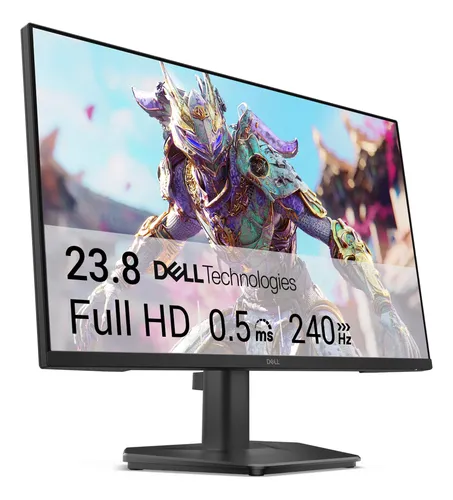 Monitor De Jogos Dell 24 Se2426hg De 240 Hz Fhd De 23,8 Preto 127v