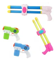 Comprar Pistolas Lanza Agua Escopetas Doble Caño Water Shoot Set X 4