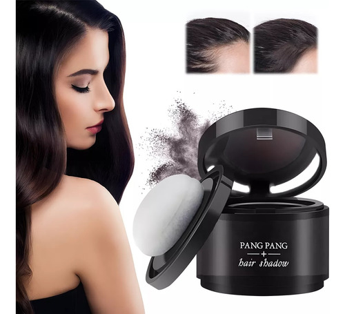 2 Kit Polvo Maquillaje De Fibra Capilar Cubre Raíz Cabello