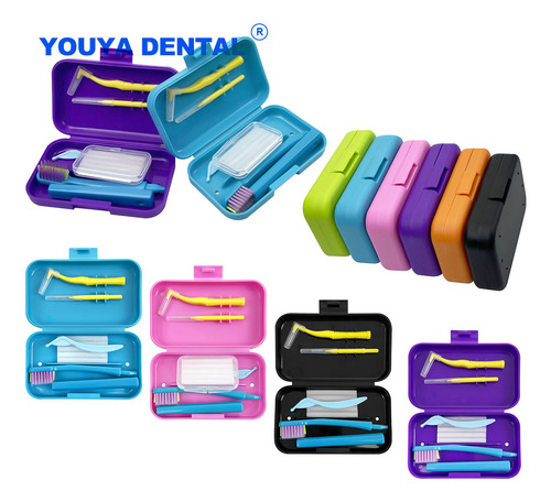 Set De Ortodoncia Con Cepillo De Dientes Portátil Oral Con I