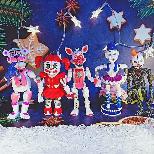 D Five Nights At Freddy's Sister Juego De Juguetes De