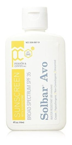 Protector Solar Solbar Avo Spf 35