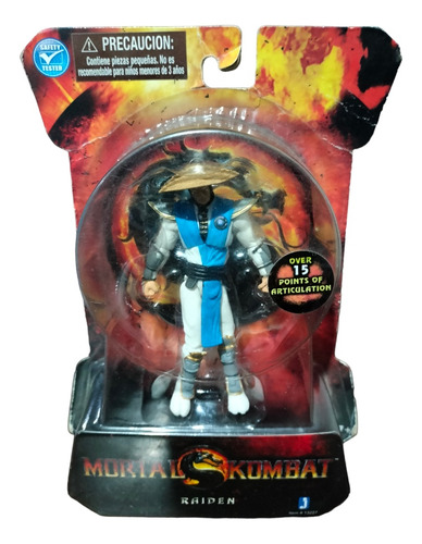 Figura De Acción Raiden Mortal Kombat