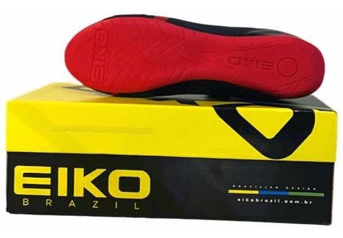 Sapatilha Kart Eiko Brazil Preto/vermelho