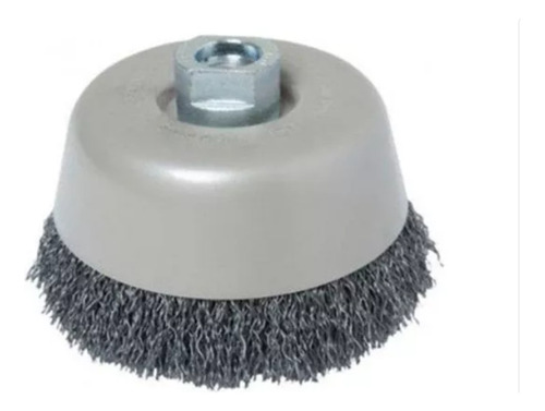 Grata Acero Inox. Copa C52 Hilo M14 Hela