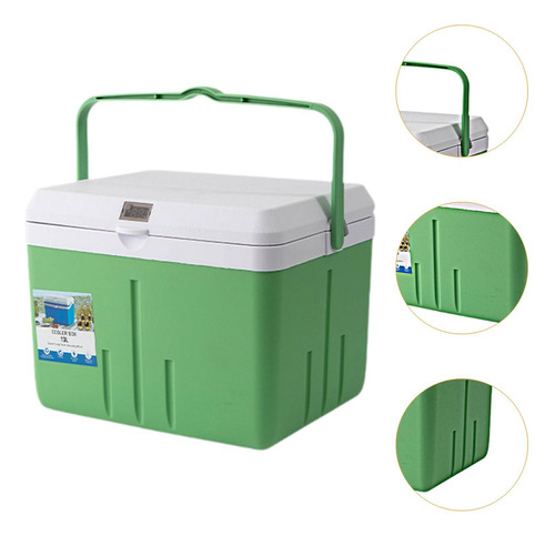 Caja De Refrigerador Para Acampar Estuche Aislada Fría 13l