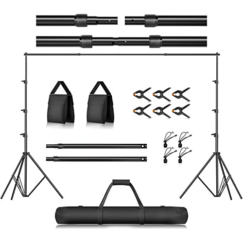 Emart Kit De Soporte De Fondo Mejorado De 8.5 X 10 Pies, Sis