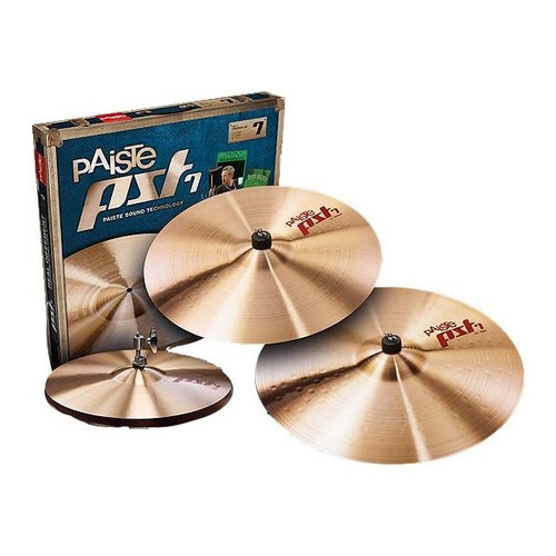 Imagen 1 de 3 de Paiste 170rset Pst7 Universal Set De Platillos Envio Gratis