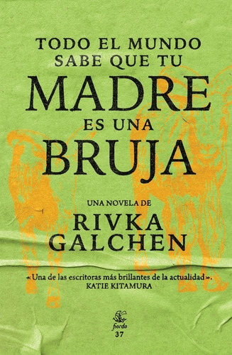 Todo El Mundo Sabe Que Tu Madre Es Una Bruja - Rivka Galchen