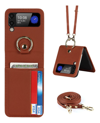 Sailortech Funda Tipo Cartera Para Samsung Galaxy Z Flip 3 4