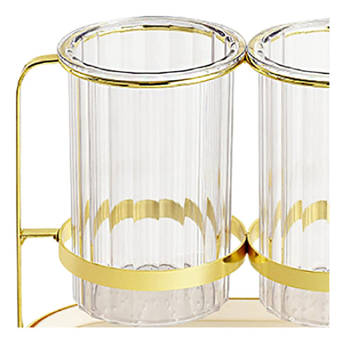 Soporte Para Utensilios De Cocina, Organizador De Dorado