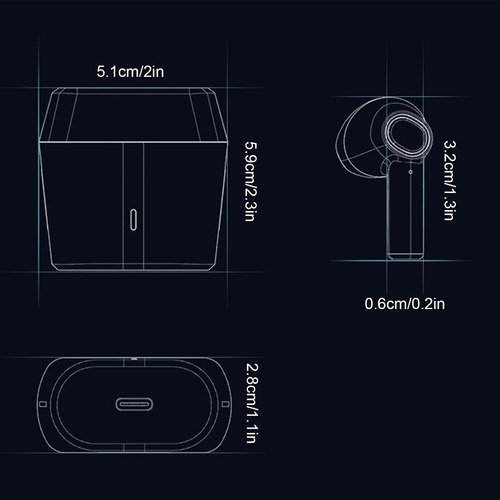 Bluetooth Headset Gaming Headset Semi-in-ear Business Sports