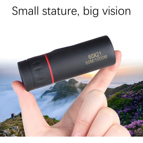 60x21 Monocular Focus Optics Telescope For Birds Watching /