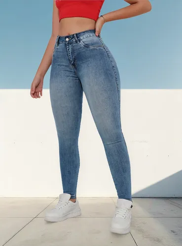 Jeans Push Up L6039