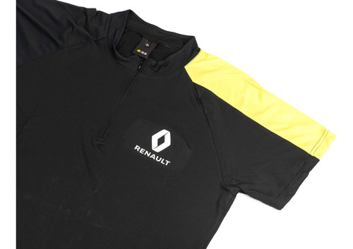 Imagen 2 de 9 de Chomba Rs Manga Amarilla T:xl Boutique Renault