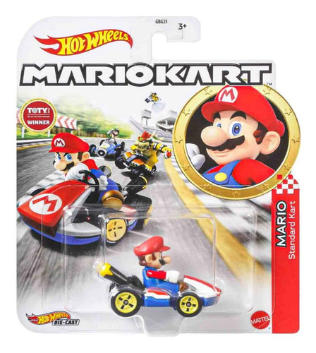 Hot Wheels Super Mario Bros Standard Kart Solo Envios