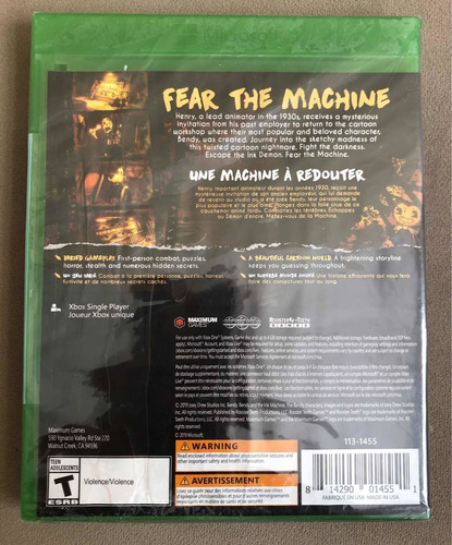 Bendy And The Ink Machine - Xbox One