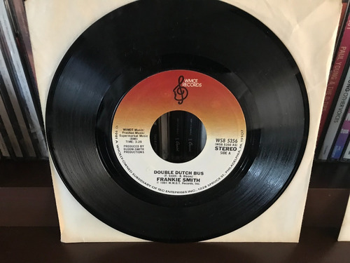Frankie Smith - Double Dutch Bus Lp 7 Single 45 Rpm 1981 Us