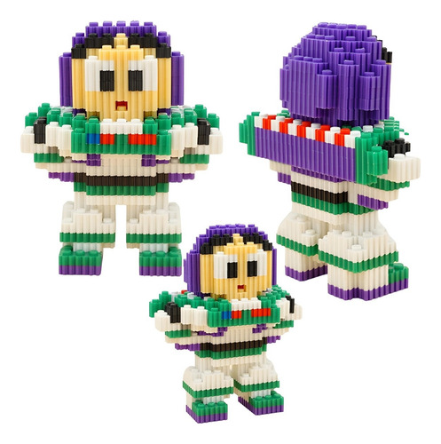 Mini Blocks Buzz Lightyear Bloques Armables Toy Story