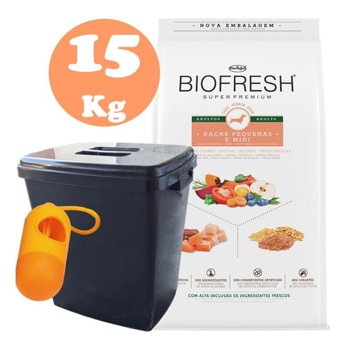 Biofresh Adulto Razas Mini Y Pequeñas 15kg + Obsequio