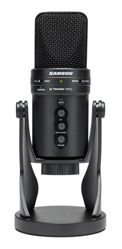 Microfono Condenser Samson Con Interfaz G-track Pro Usb
