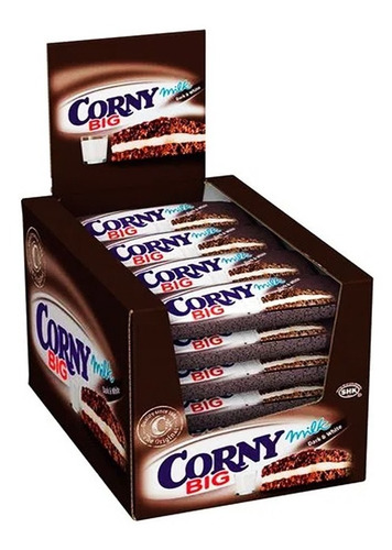 Imagen 2 de 3 de Barra Cereal Corny Big Dark Promo X24u Barata La Golosinería