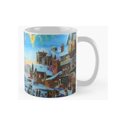 Taza Una Navidad Carol Scrooge Y El Fantasma Del Pasado Navi